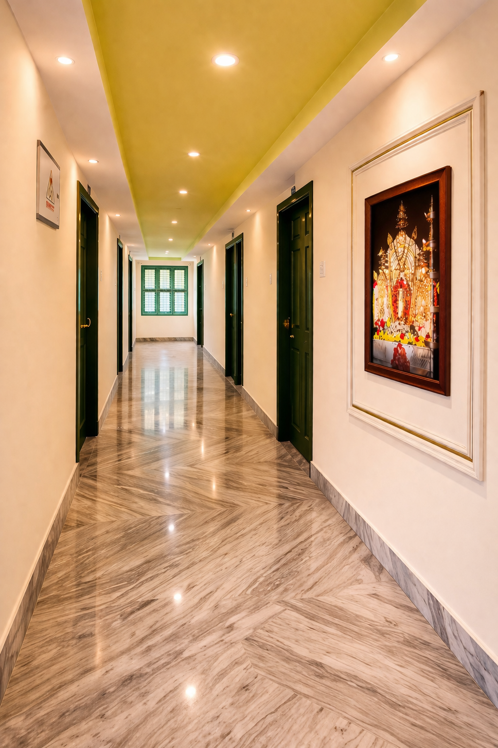 Hotel Corridor - Portrait