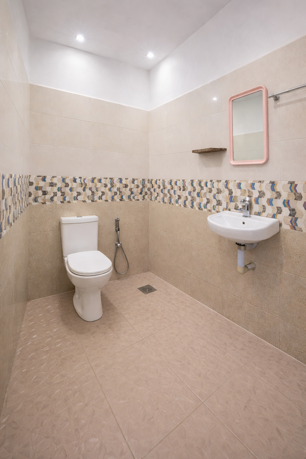 Clean Washroom - Portrait